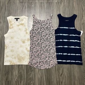 NEW Bundle of 3 Racer Back Tank Tops XS